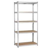 Estante Metálico Galvanizado 150x70x30cm - 300KG